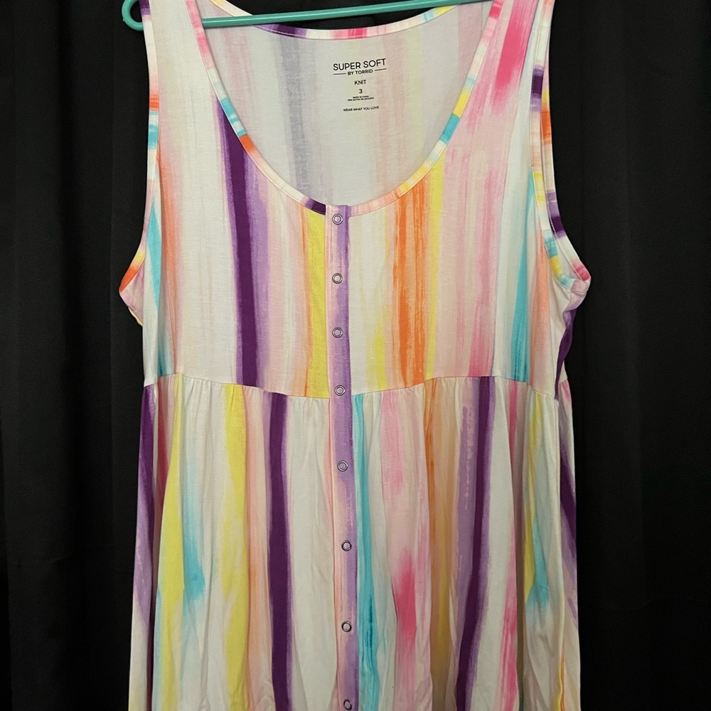 Torrid Super Soft baby doll tank